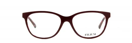 Filium FI 1629 ROUG 13 lunettes de vue ovale cerclée