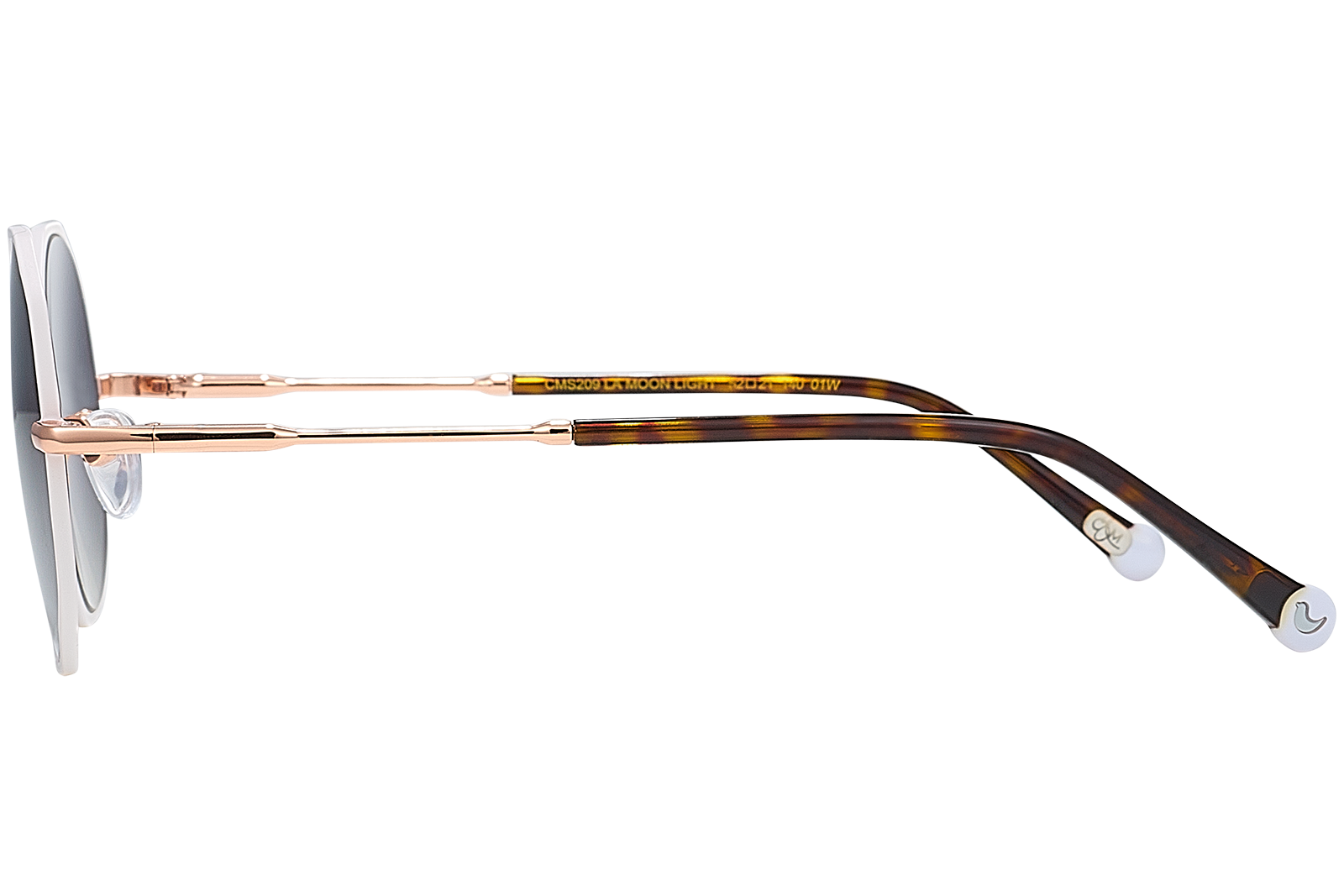 Clémence & Margaux Moonlight lunettes de soleil doré polarisé