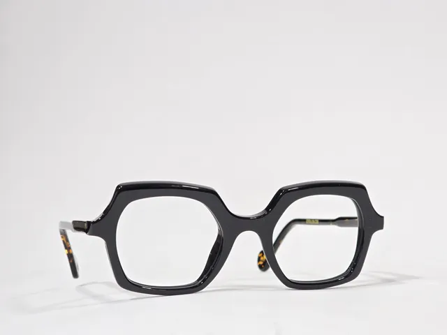 Xavier Derome Epsilon C00 lunettes de vue noir écaille