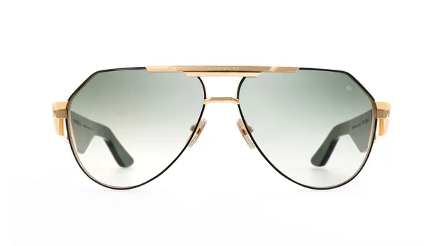 Maybach Sun The King III Lunettes de Soleil Or Bois