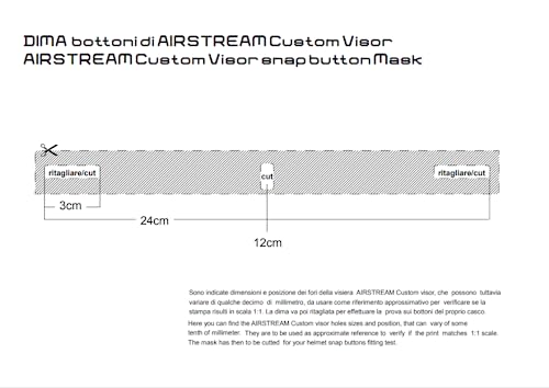 Raleri Airstream visiere casque DayTime Tinted fumée
