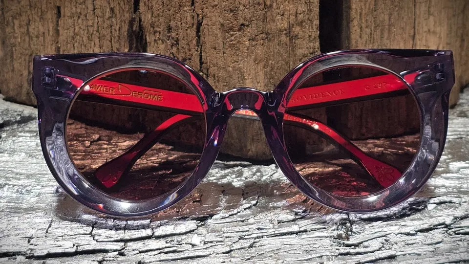 Xavier Derome Providence C297 Sun lunettes de soleil parme