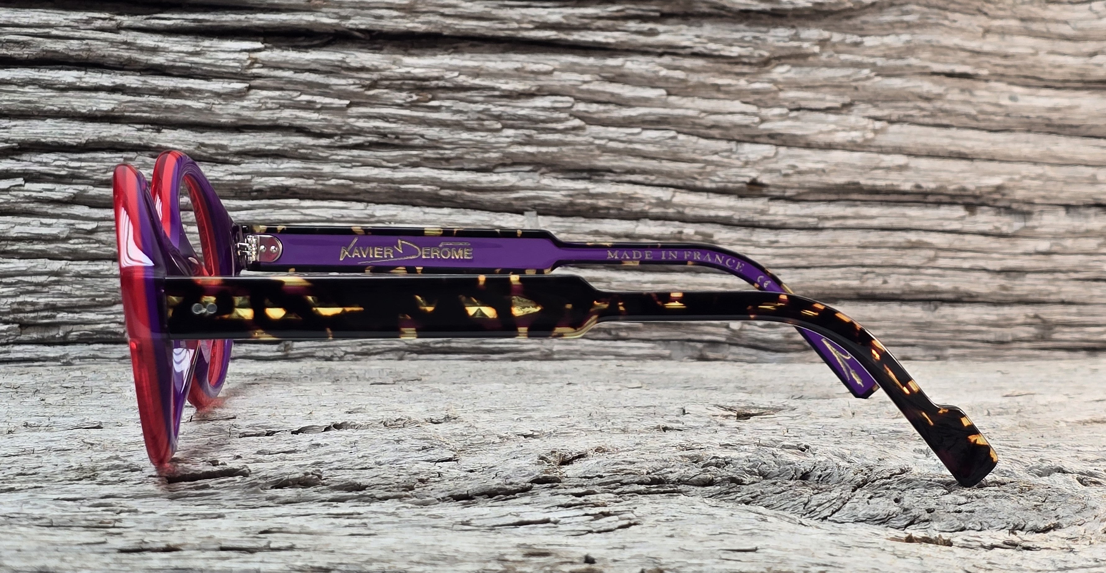 Xavier Derome Tourmalet C299 lunettes de vue rouge