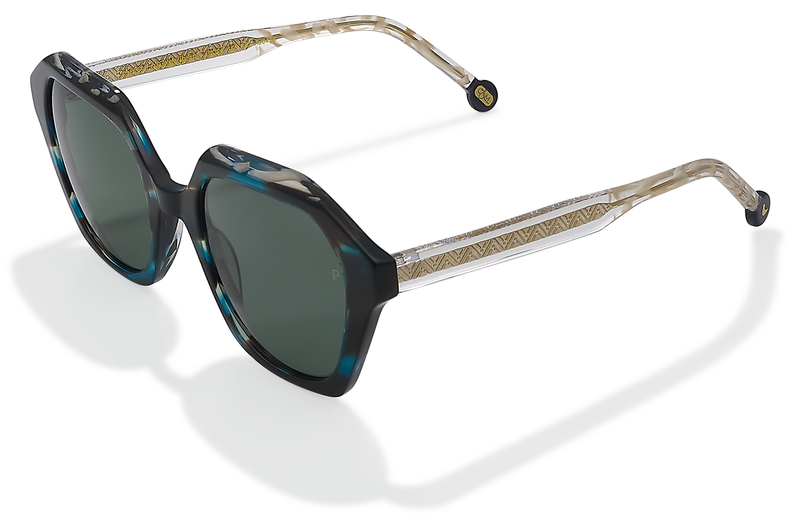 Clémence & Margaux L'Aventurière lunettes de soleil bleu