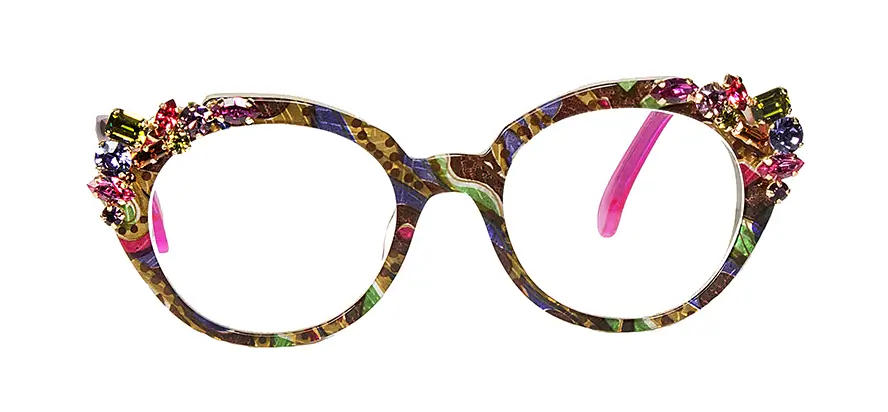 Francis Klein Creuse monture lunettes de vue ronde 48