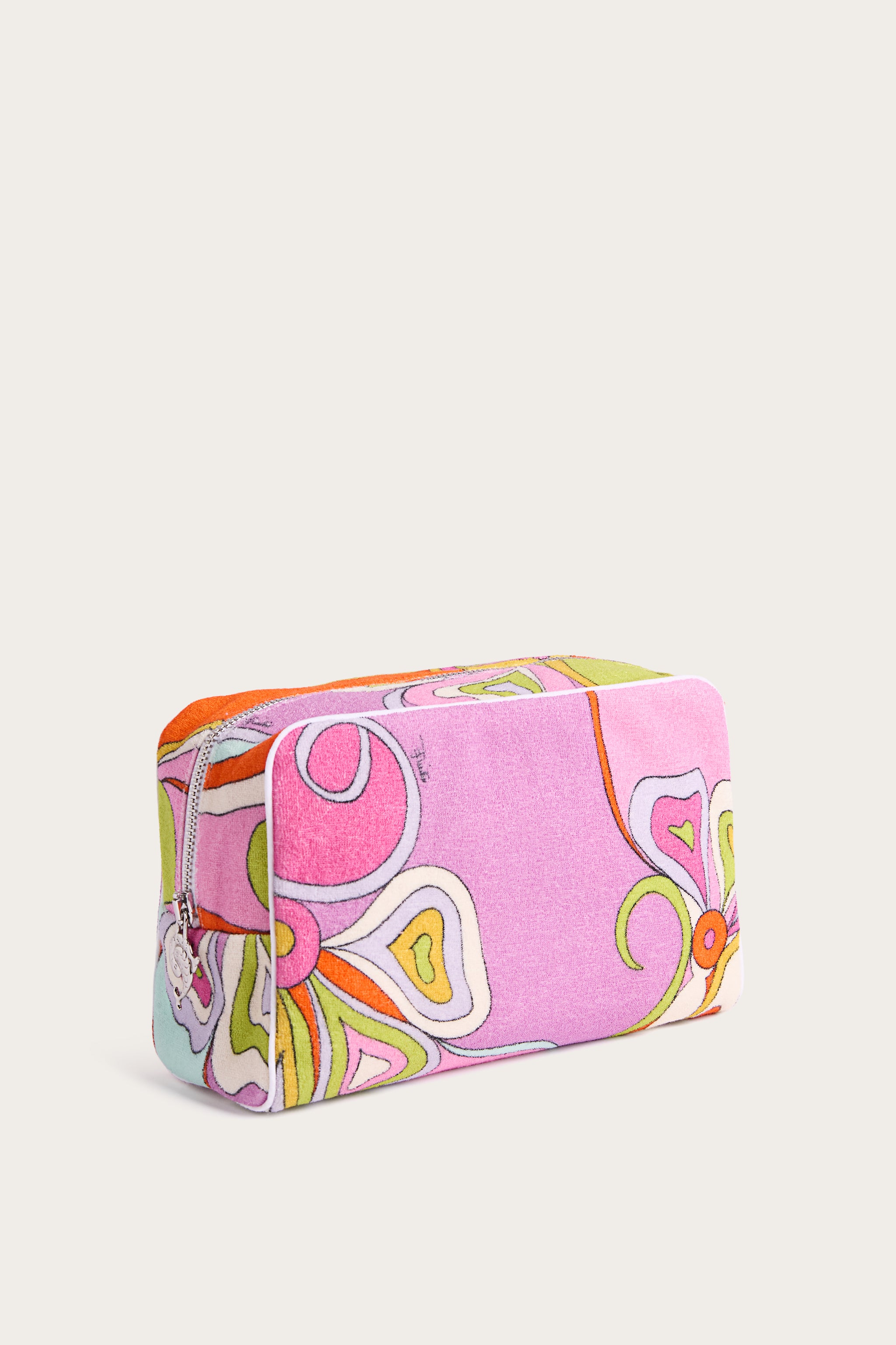 Emilio Pucci Orchidee Beauty case coton multicolore