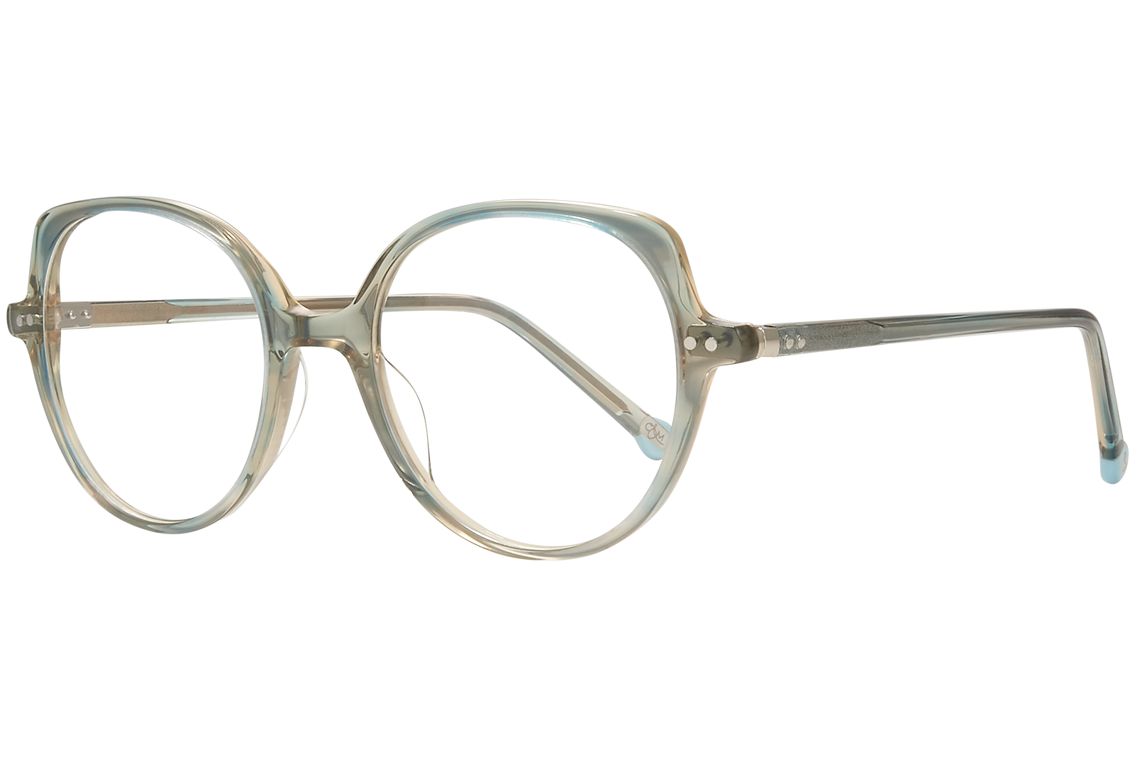 Clémence & Margaux La Créatrice lunettes de vue Tropicale Vert d'eau