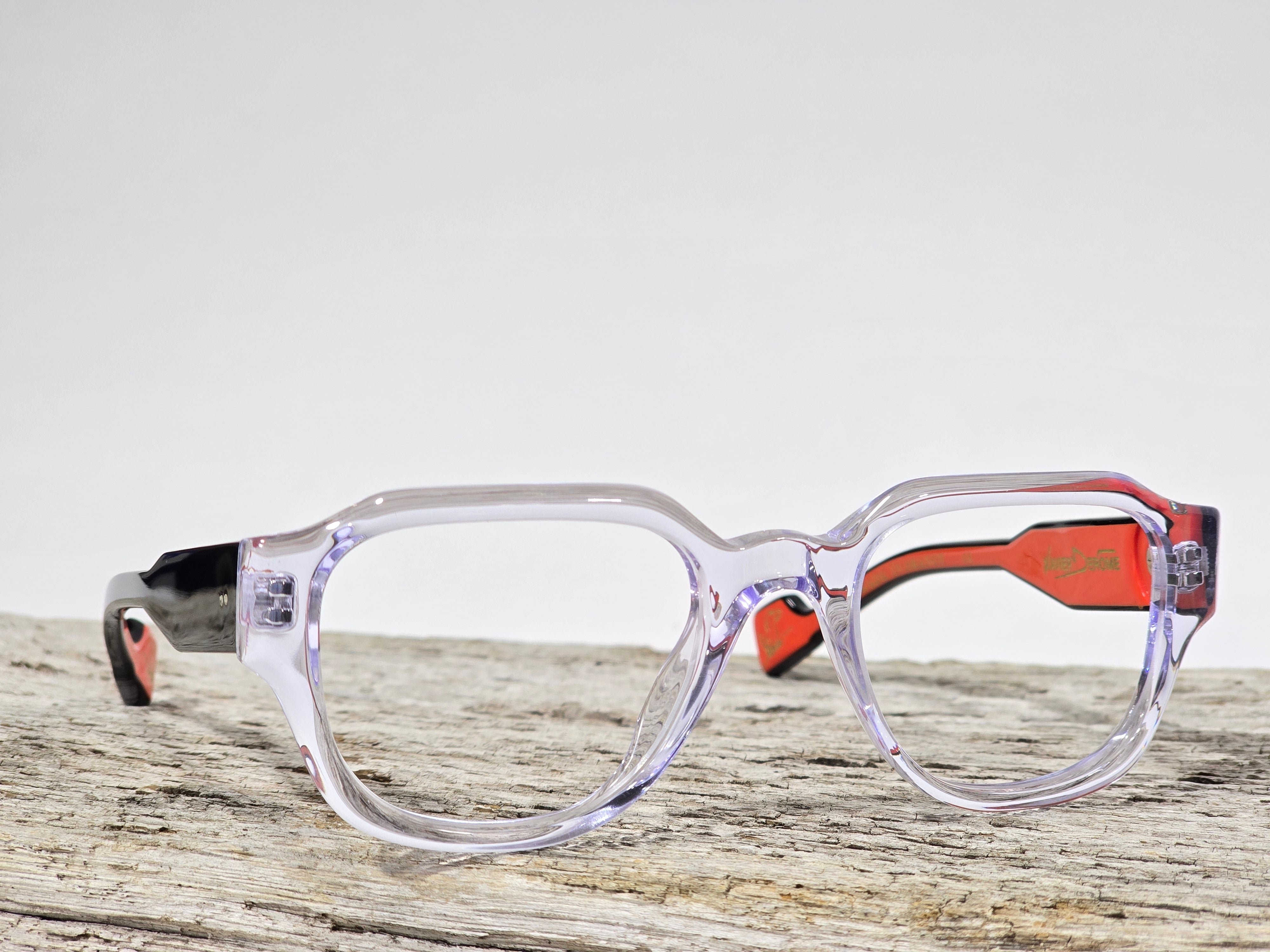 Xavier Derome GABIN C235 lunettes cristal monture carrée