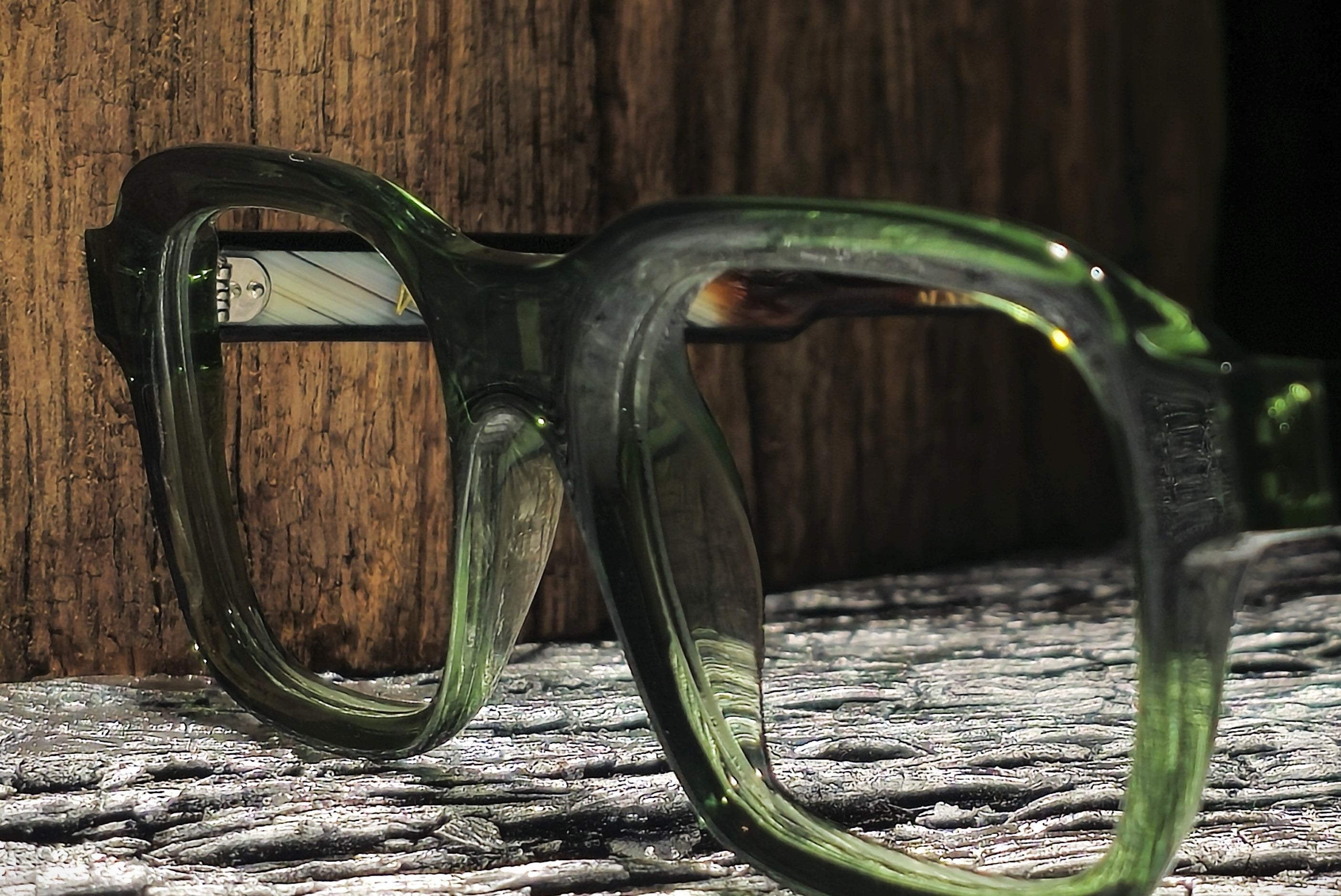 Xavier Derome Aubisque C293 lunettes de vue vert bouteille