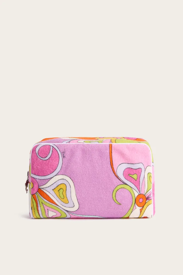 Emilio Pucci Orchidee Beauty case coton multicolore