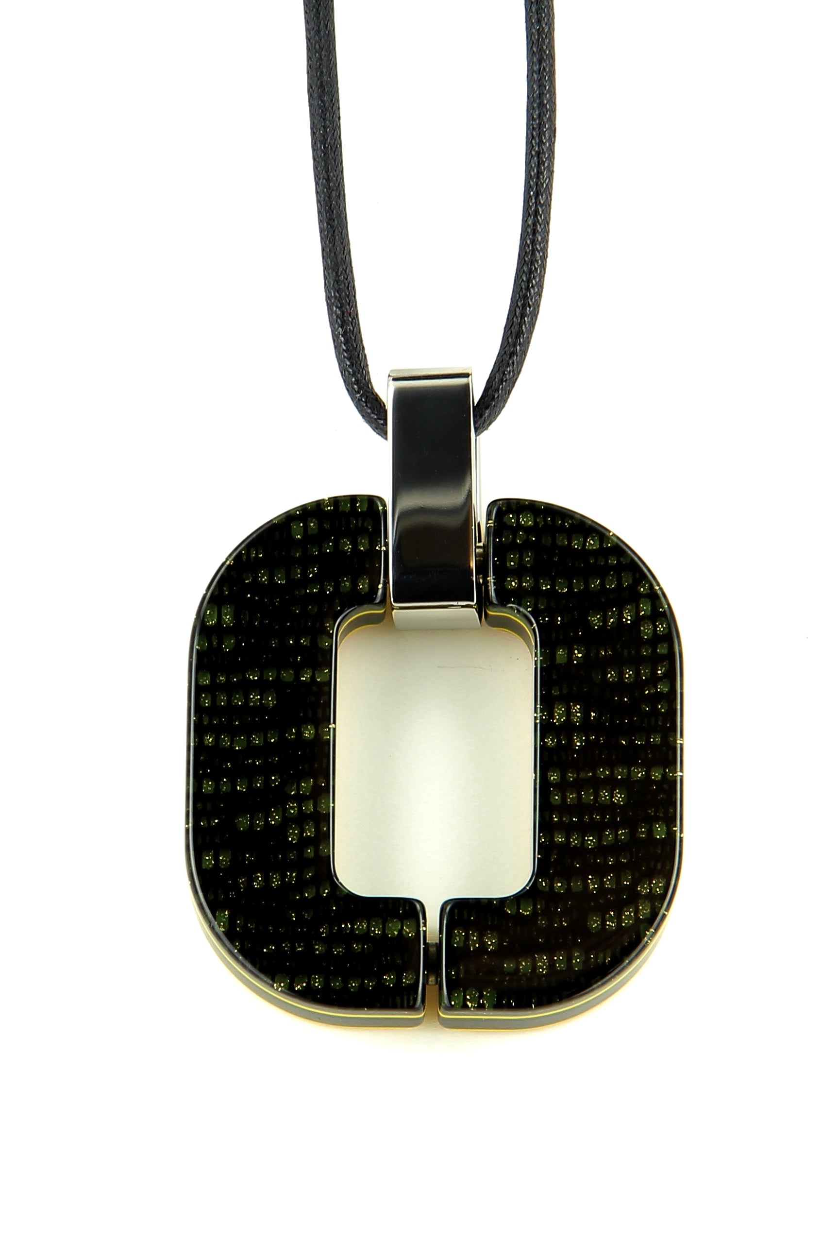 Xavier Derome PEN06 pendentif PEN 06 C164 acétate fait main