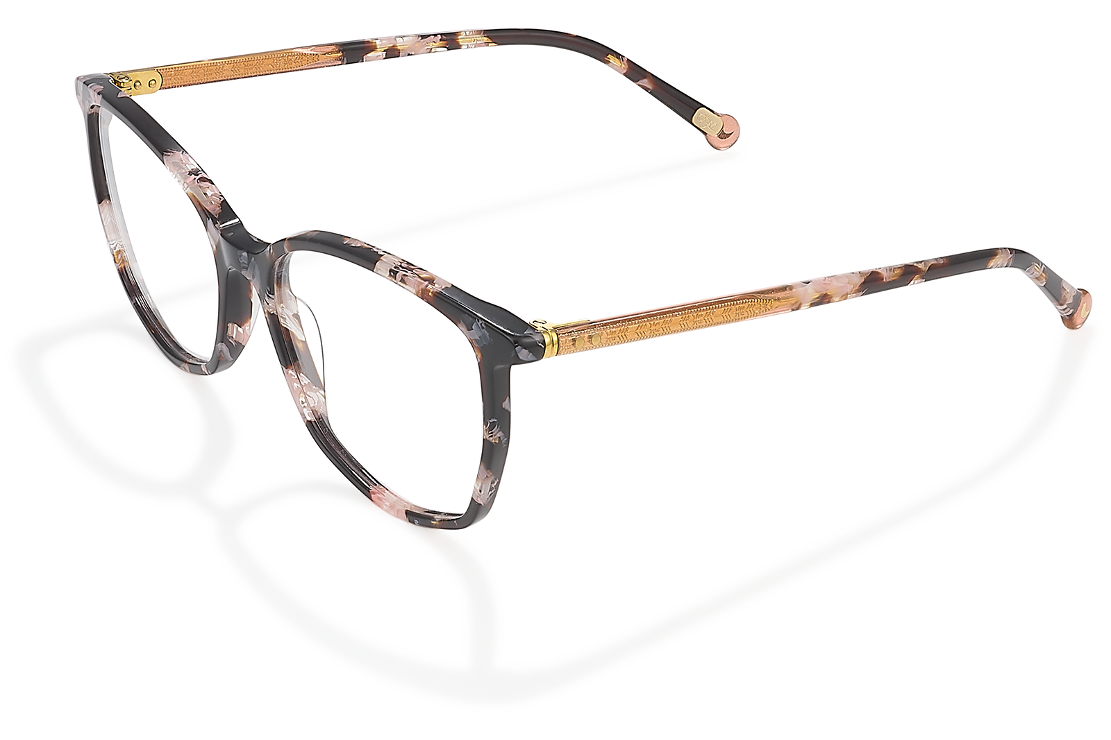 Clémence & Margaux L'Inspirante lunettes de vue noir écaille rectangulaire