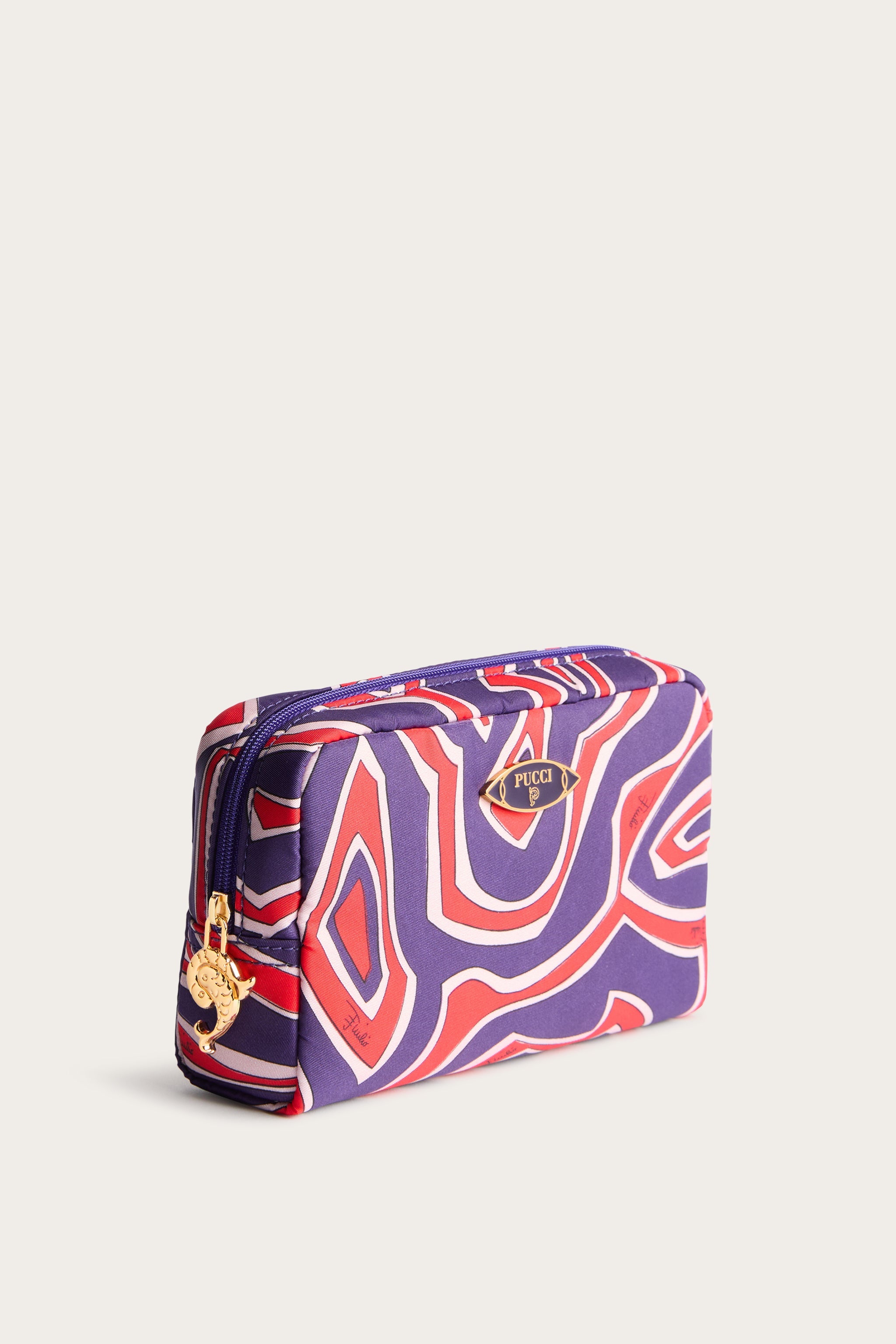 Emilio Pucci Beauty Case Labirinto nylon multicolore OS