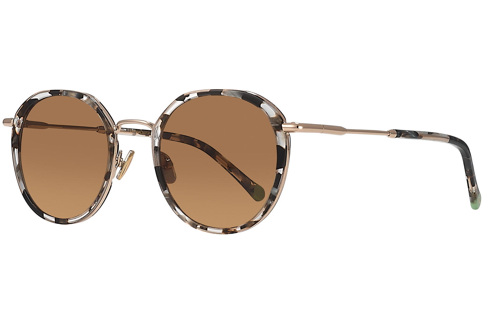 Clémence & Margaux L'Australienne lunettes de soleil Gris & Doré polarisé