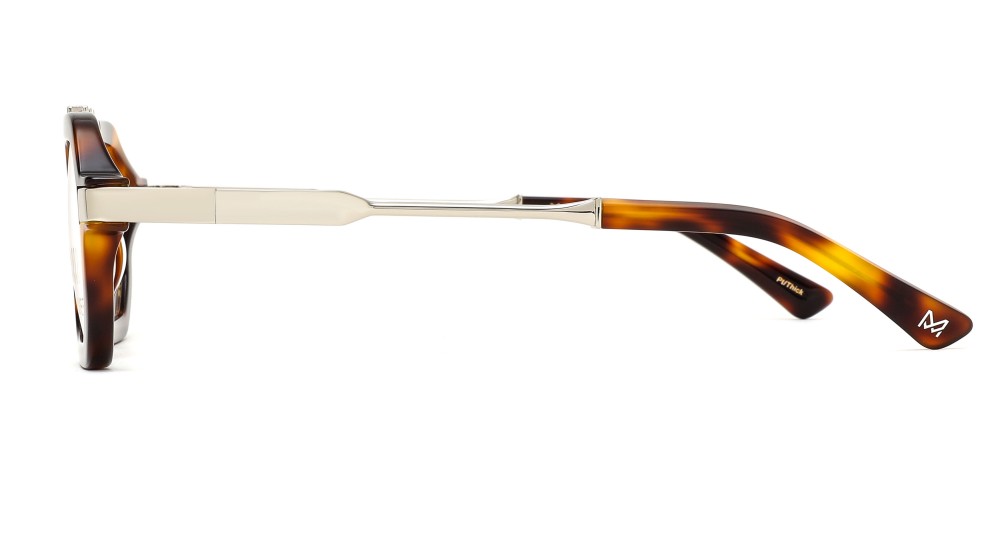 Minche Shun033 lunettes de vue carré métal homme