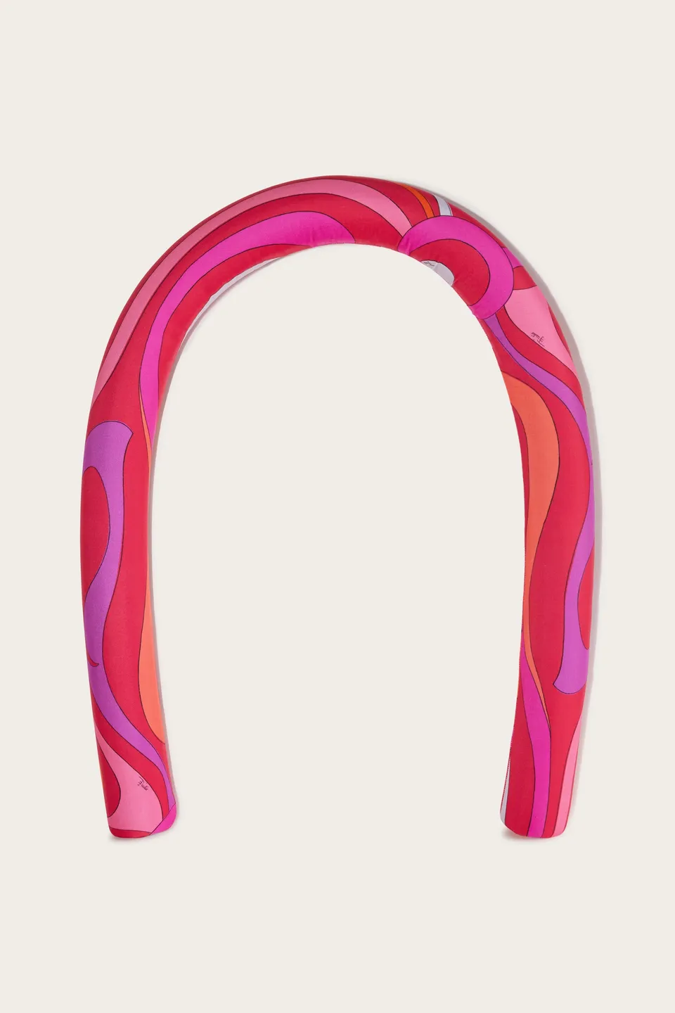 Emilio Pucci Marmo flotteur piscine coral fuchsia