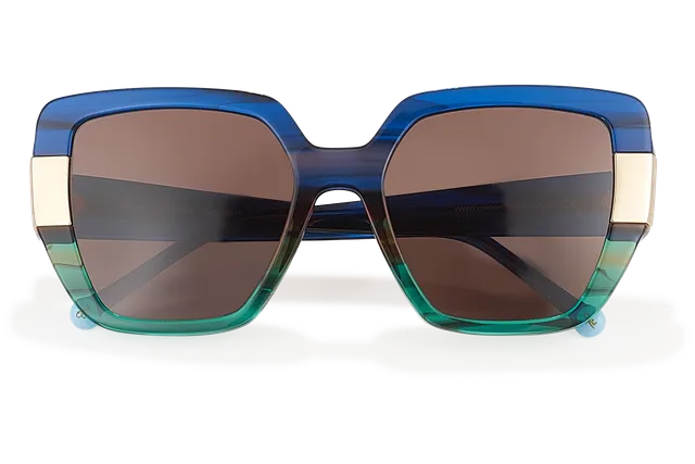 Clémence & Margaux New Hype lunettes de soleil Bleu polarisé
