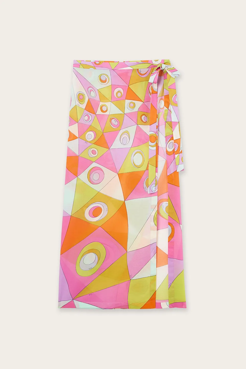 Emilio Pucci Sarong paréo coton multicolore