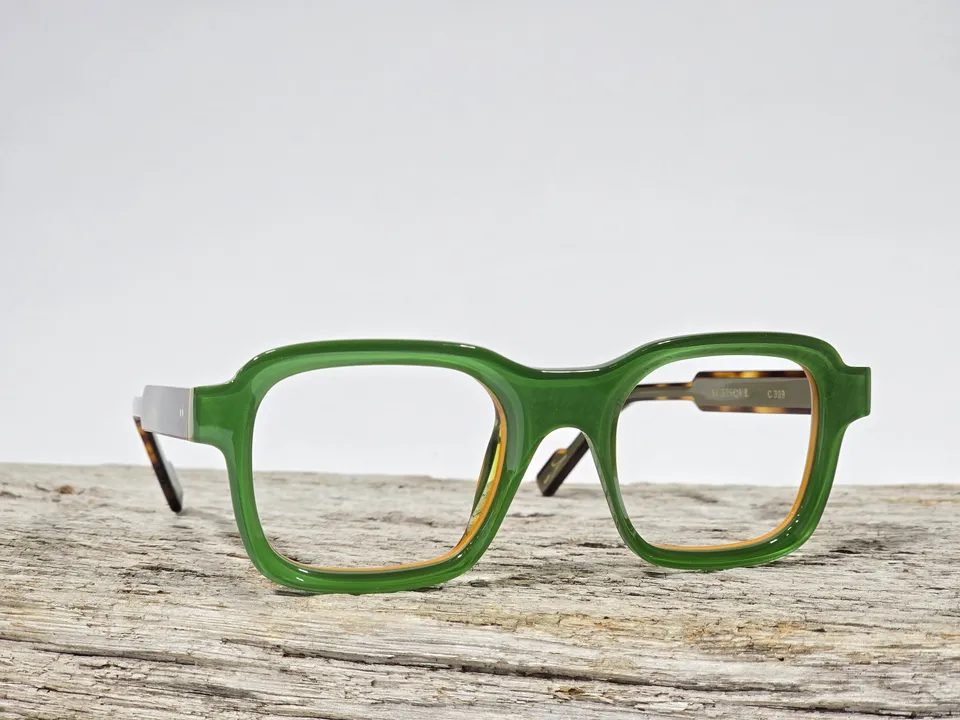 Xavier Derome Aubisque C309 monture vert sapin orange