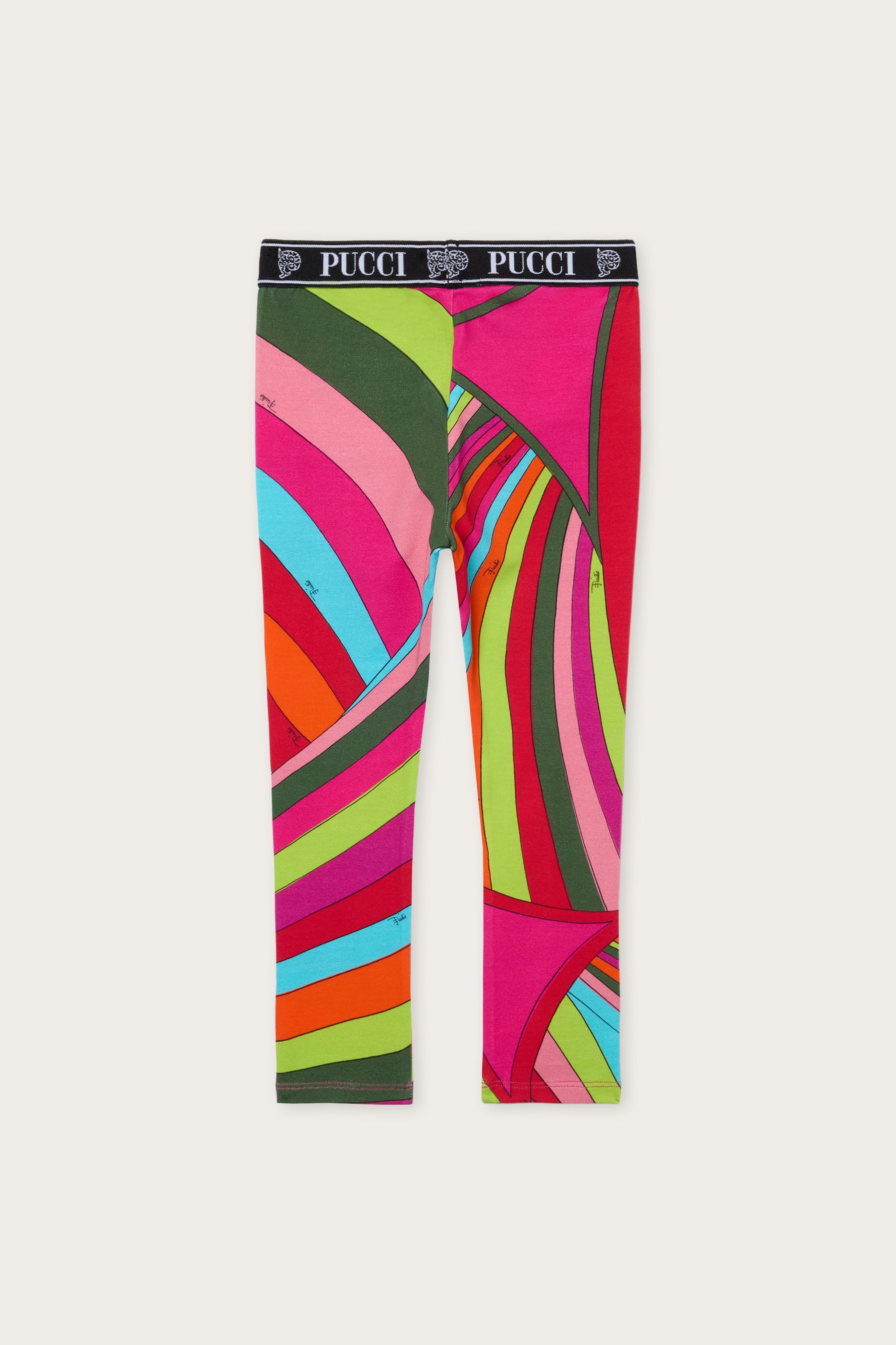 Emilio Pucci Pants Iride legging coton multicolore