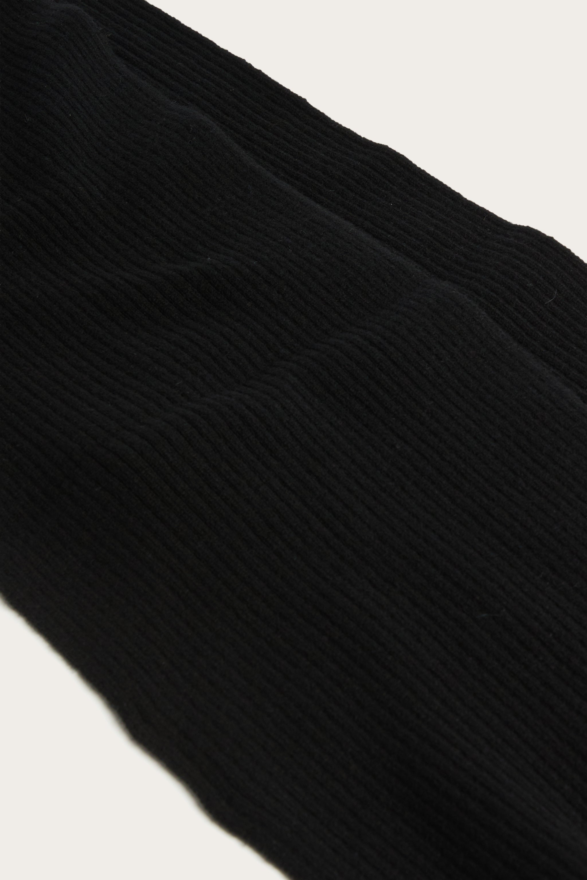 Emilio Pucci Logo écharpe laine noire enfant