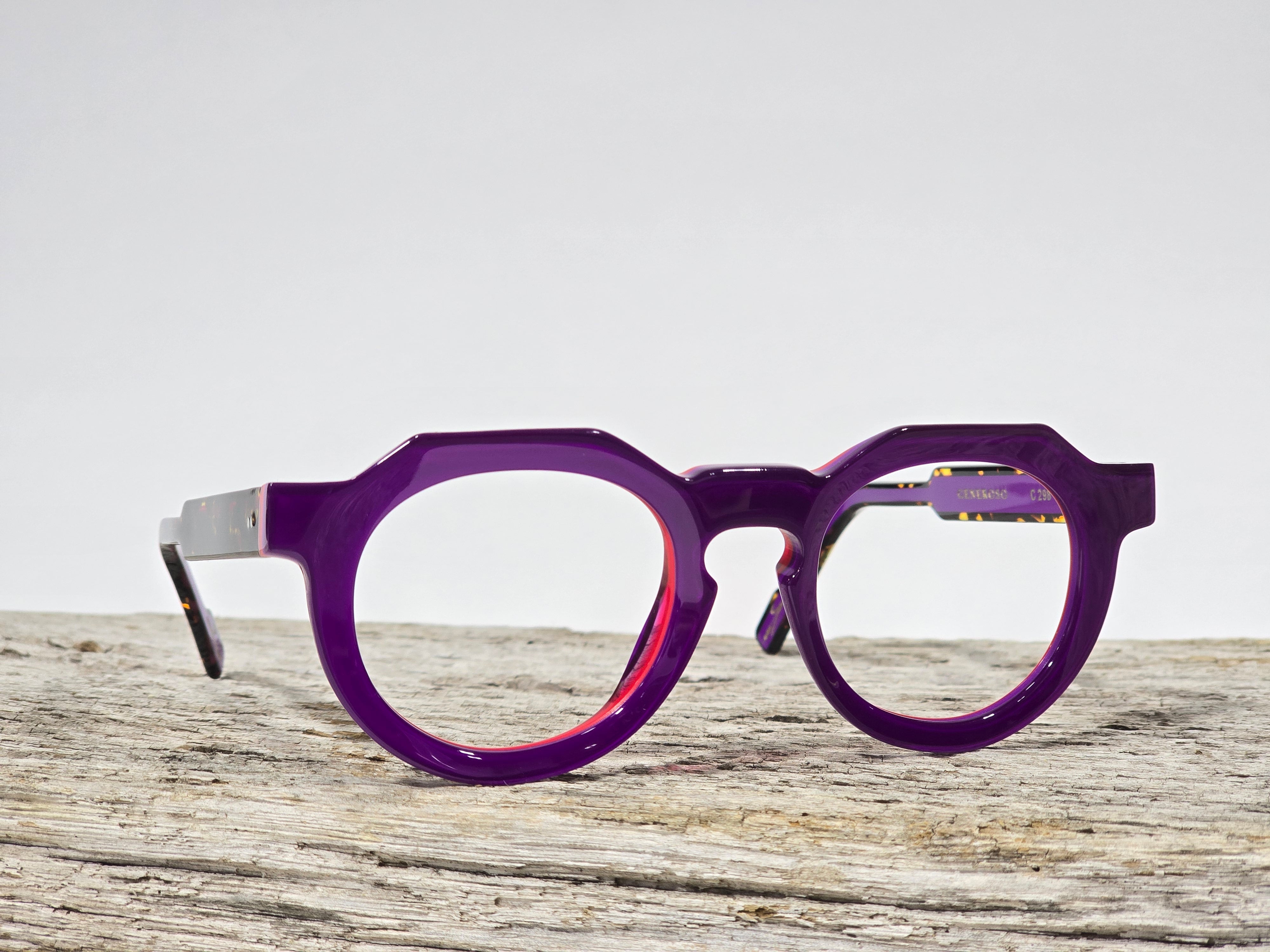 Xavier Derome Generoso C298 lunettes de vue violet acétate