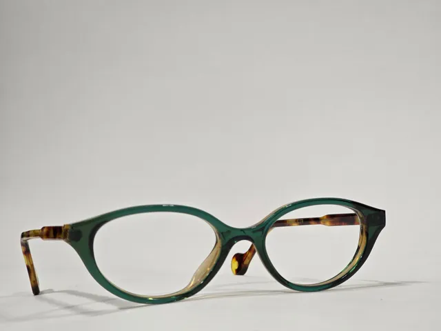 Xavier Derome Gamma C279 monture ovale acétate vert sapin