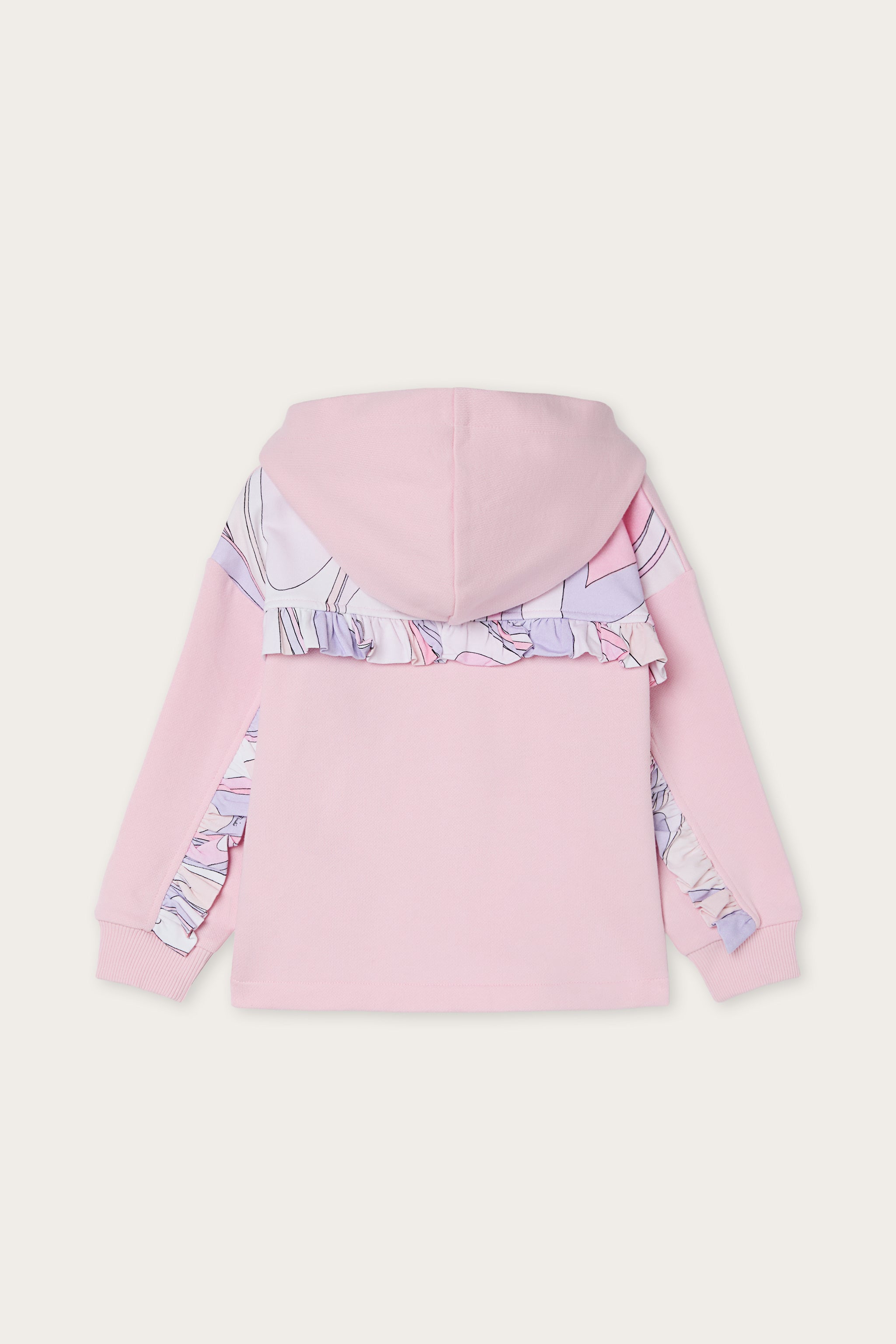 Emilio Pucci sweat enfant rose clair 8Y coton bio