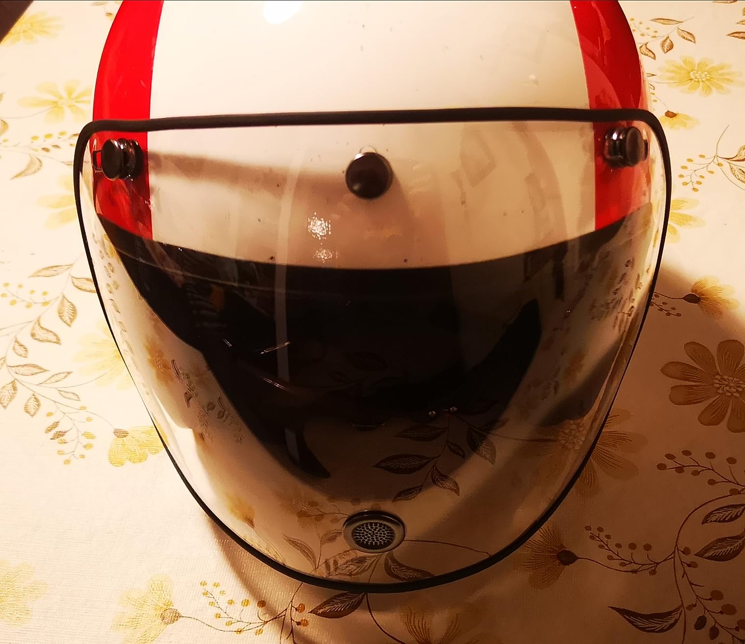 Raleri Airstream visiere casque 3 boutons transparente