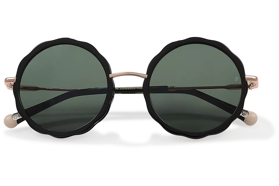 Clémence & Margaux Solaires La Palmina lunettes de soleil noir polarisé