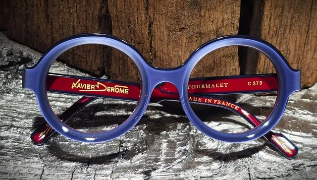 Xavier Derome Tourmalet C273 lunettes de vue bleu
