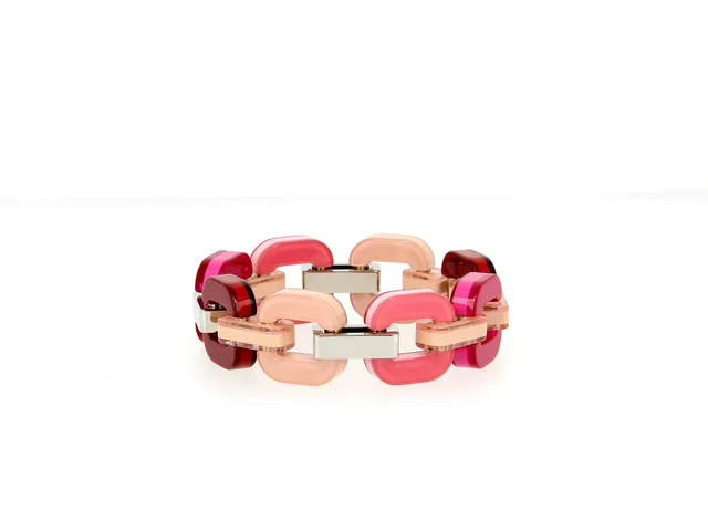 Xavier Derome GO02 bracelet gourmette medium camaïeux