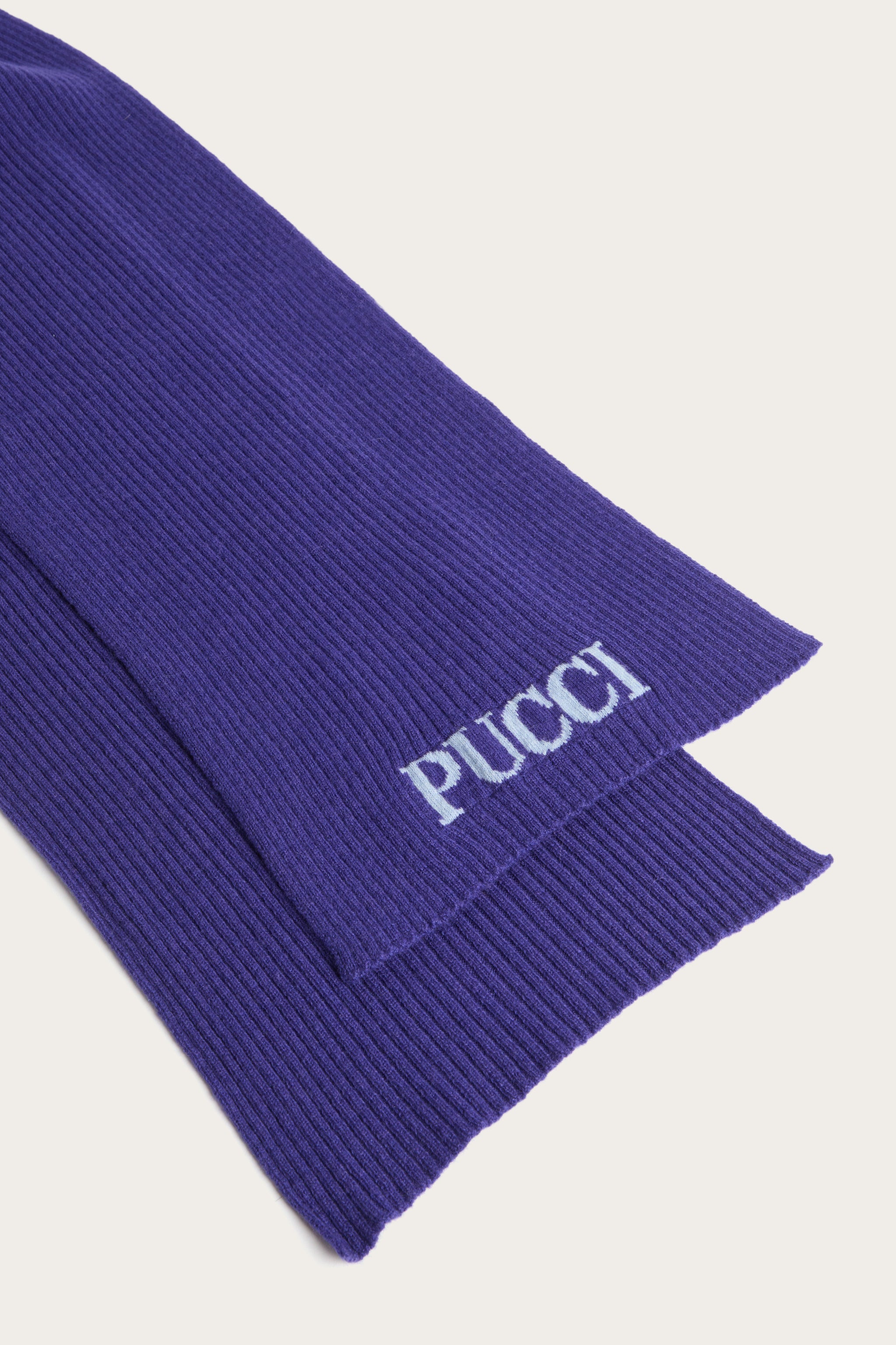 Emilio Pucci Sciarpa Logo écharpe violette II