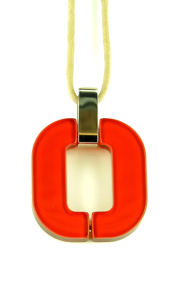 Xavier Derome PEN 06 C106 pendentif uni acétate