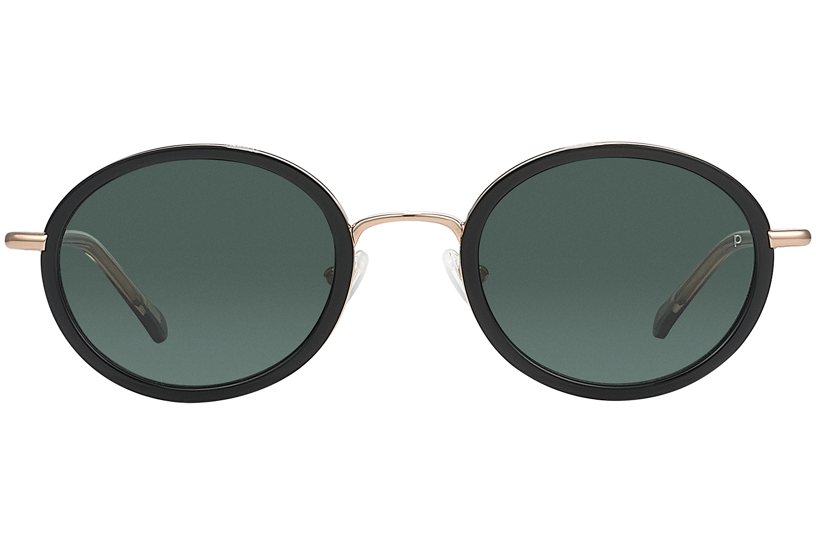 Clémence & Margaux La Sable Rose lunettes de soleil noir doré