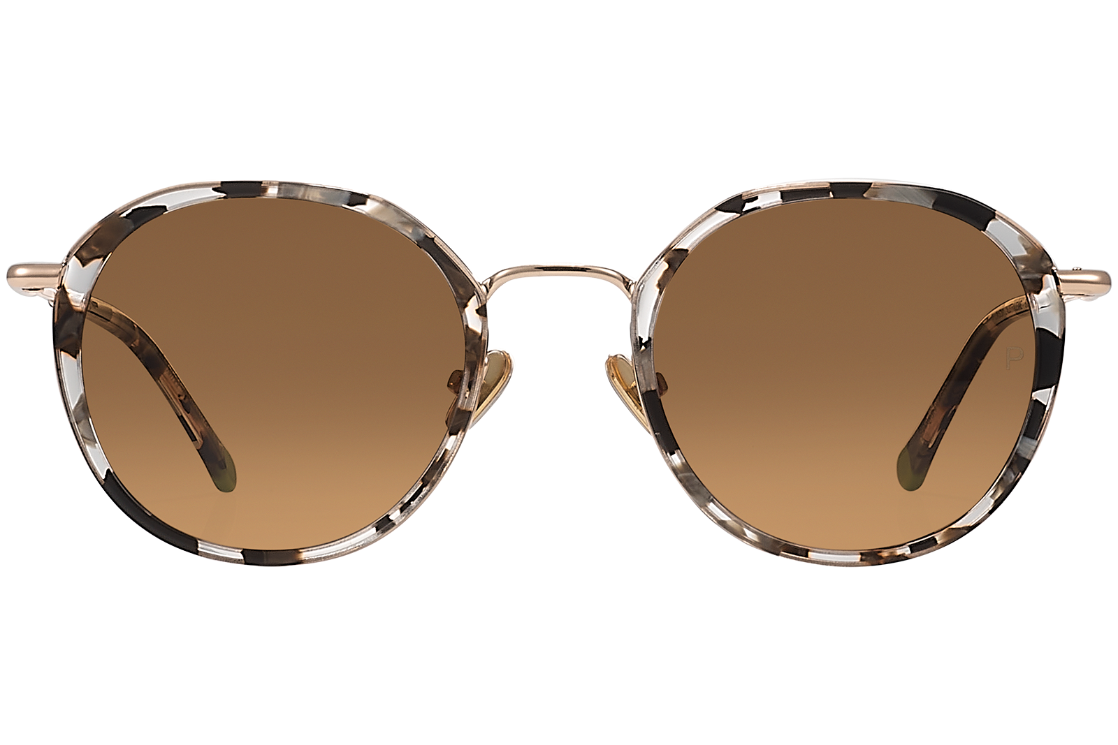Clémence & Margaux L'Australienne lunettes de soleil Gris & Doré polarisé