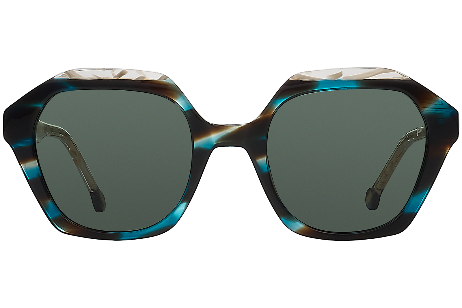 Clémence & Margaux L'Aventurière lunettes de soleil bleu