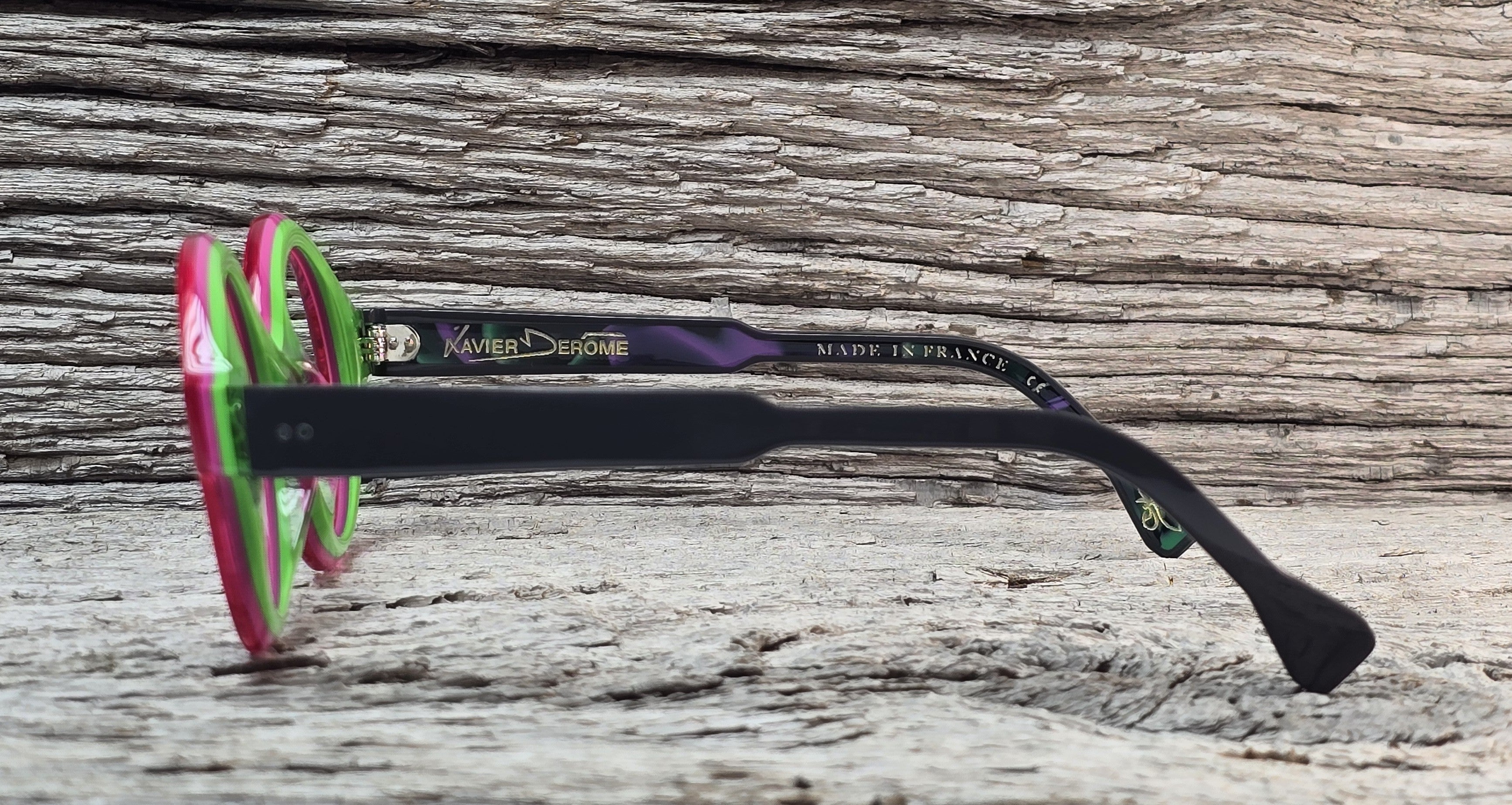 Xavier Derome Tourmalet C296 lunettes de vue framboise