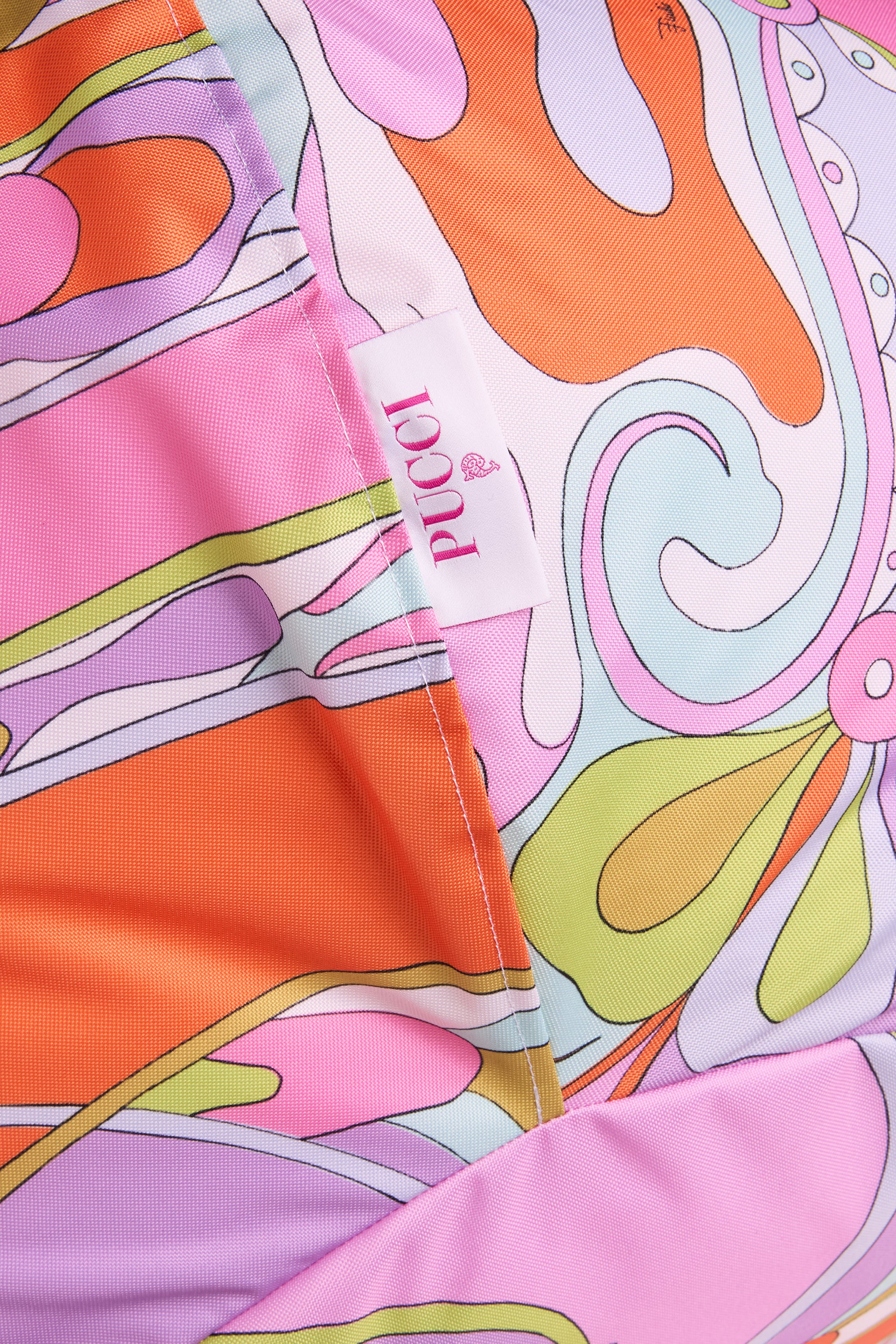Emilio Pucci Orchidee pouf polyester multicolore