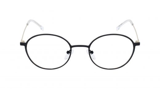 Filium FI B2101 NODO lunettes de vue noir doré femme arrondie