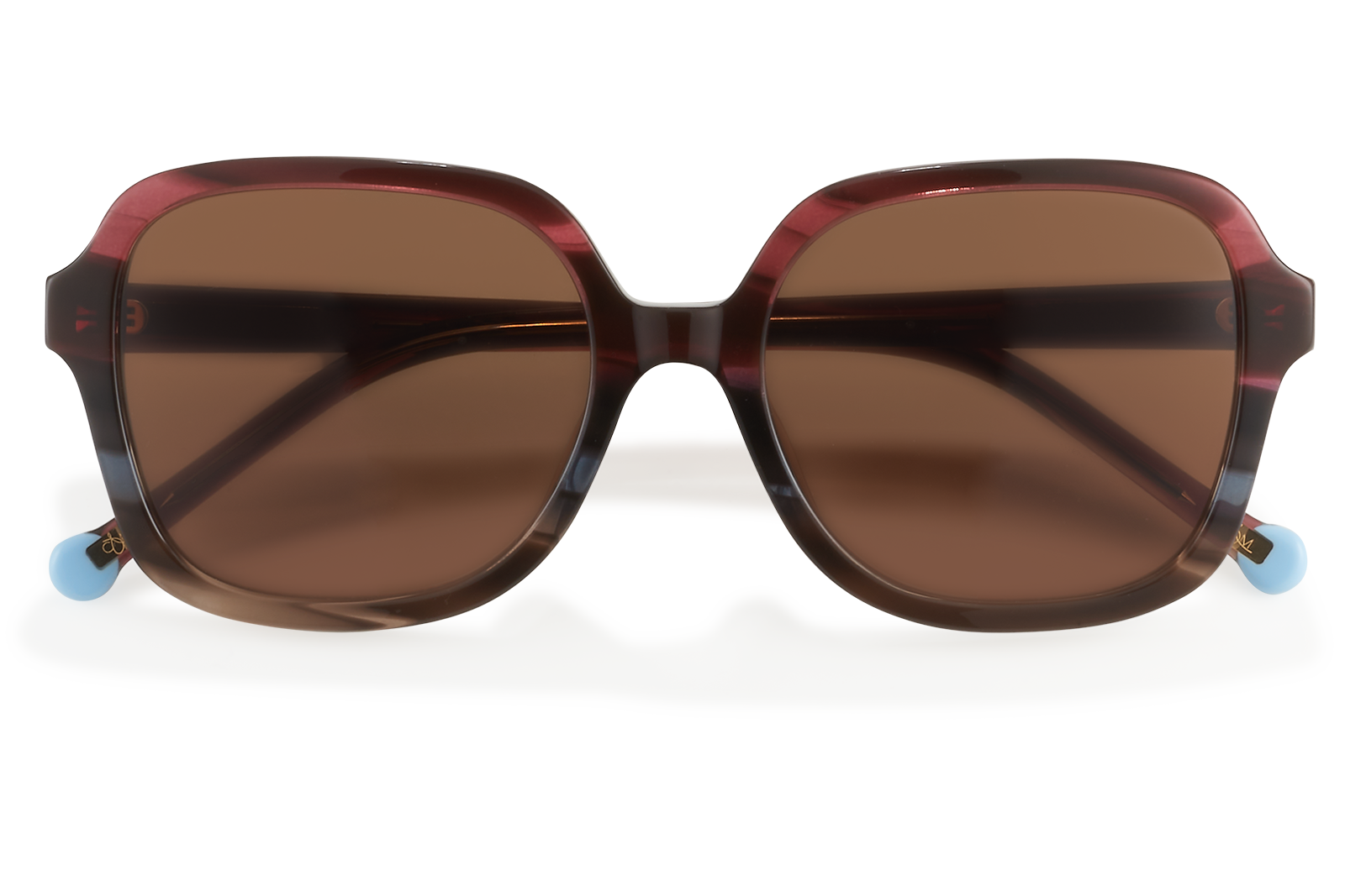 Clémence & Margaux La Cannoise lunettes de soleil Dentelle Bleue