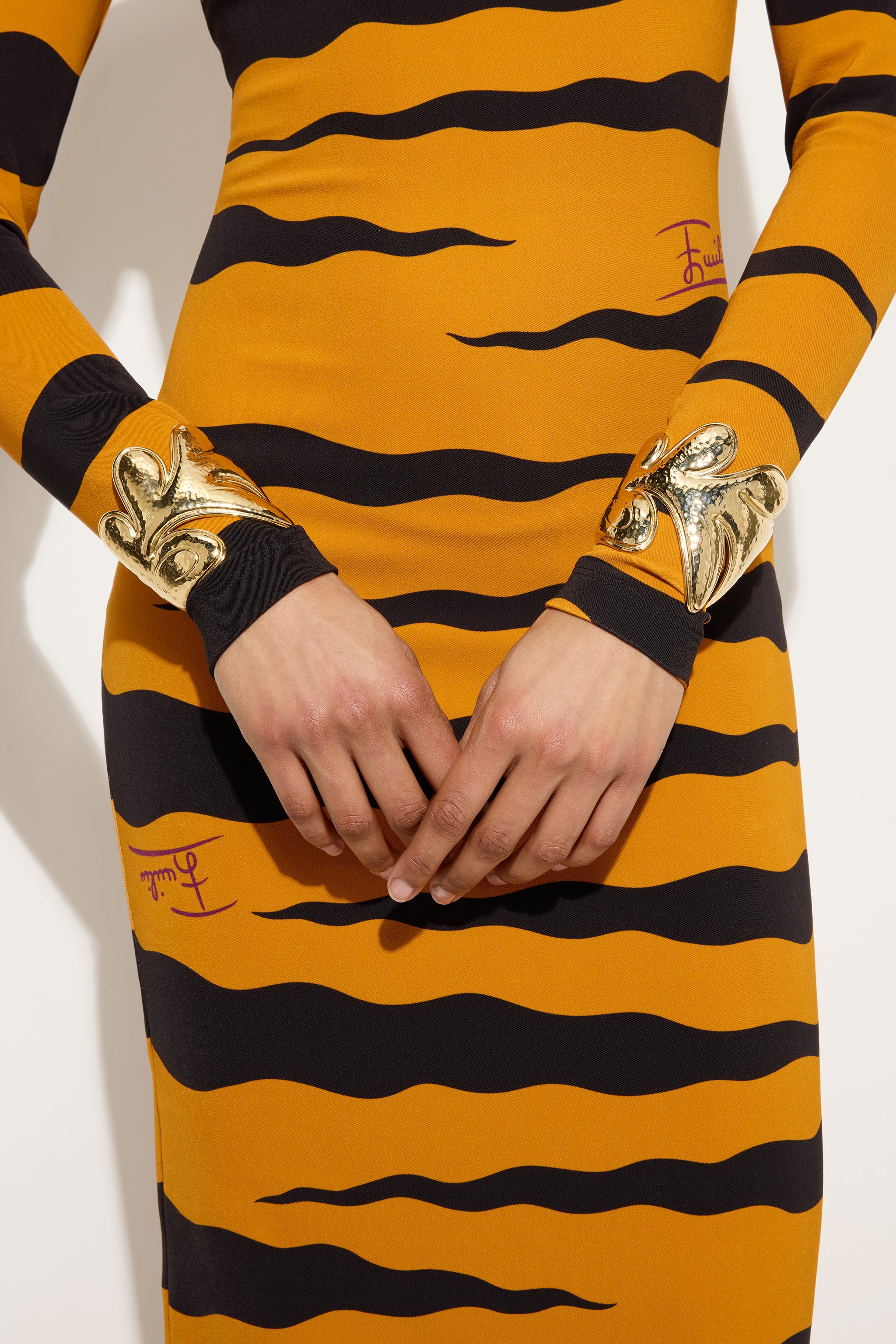 Emilio Pucci Jewellery bracelet rigide or feuille