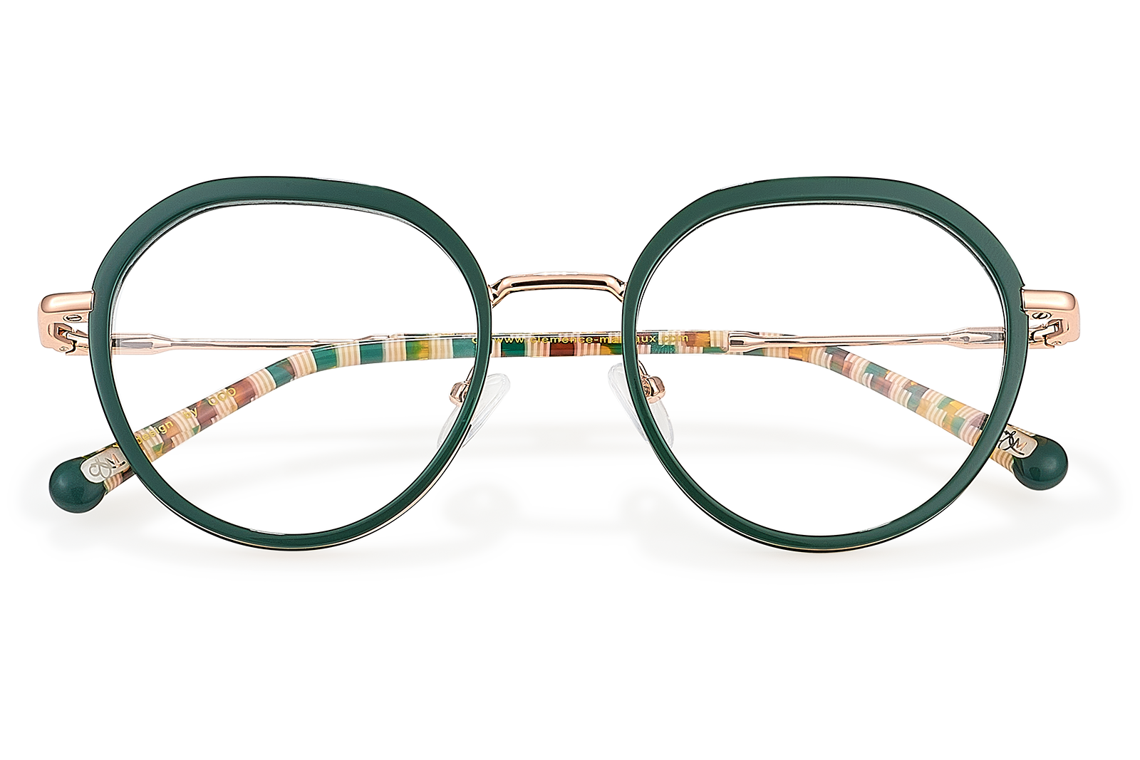 Clémence & Margaux La Forever lunettes de vue Noir pantos chic