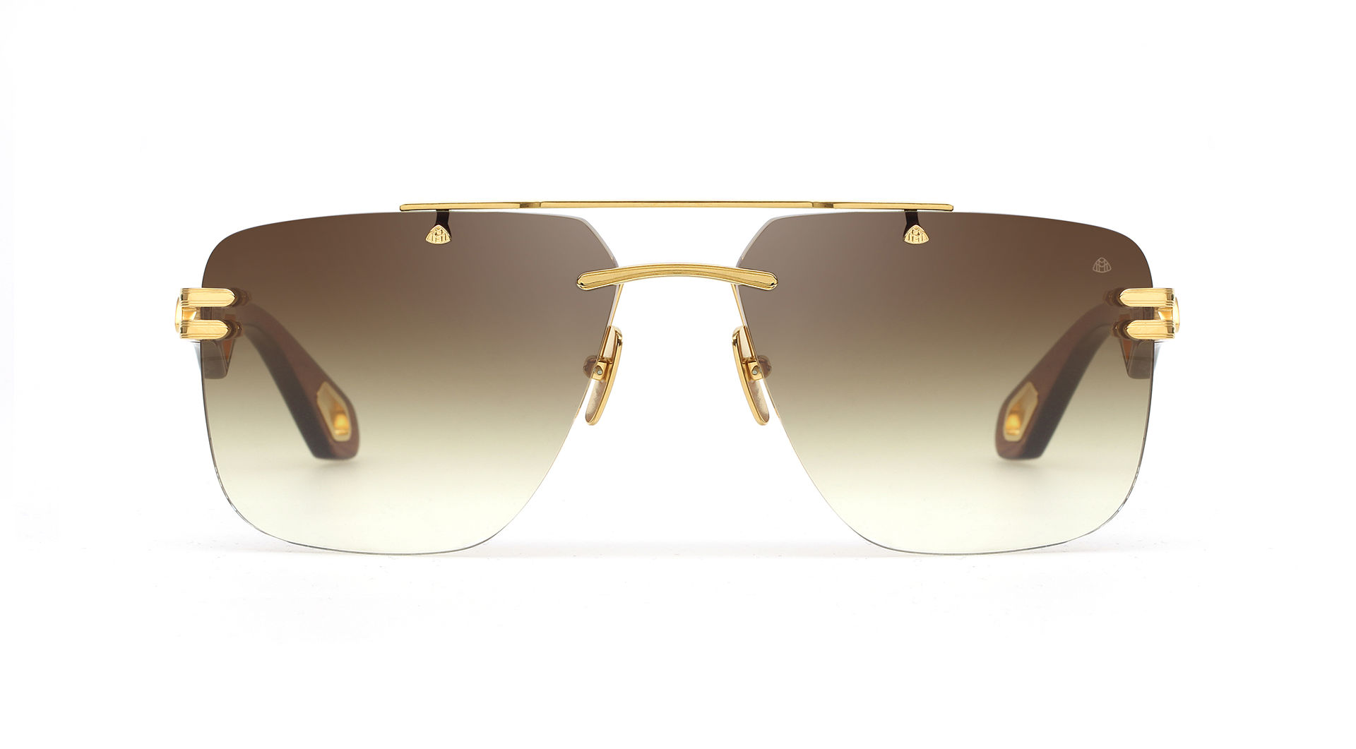 Maybach The President I lunettes de vue sans monture bois