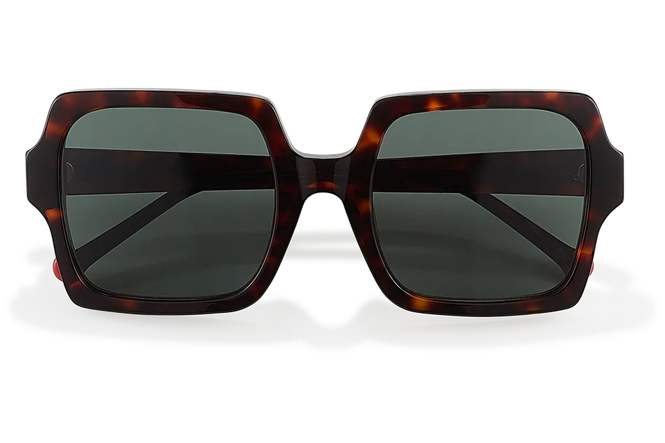 Clémence & Margaux La Tropicale lunettes de soleil Noir polarisées