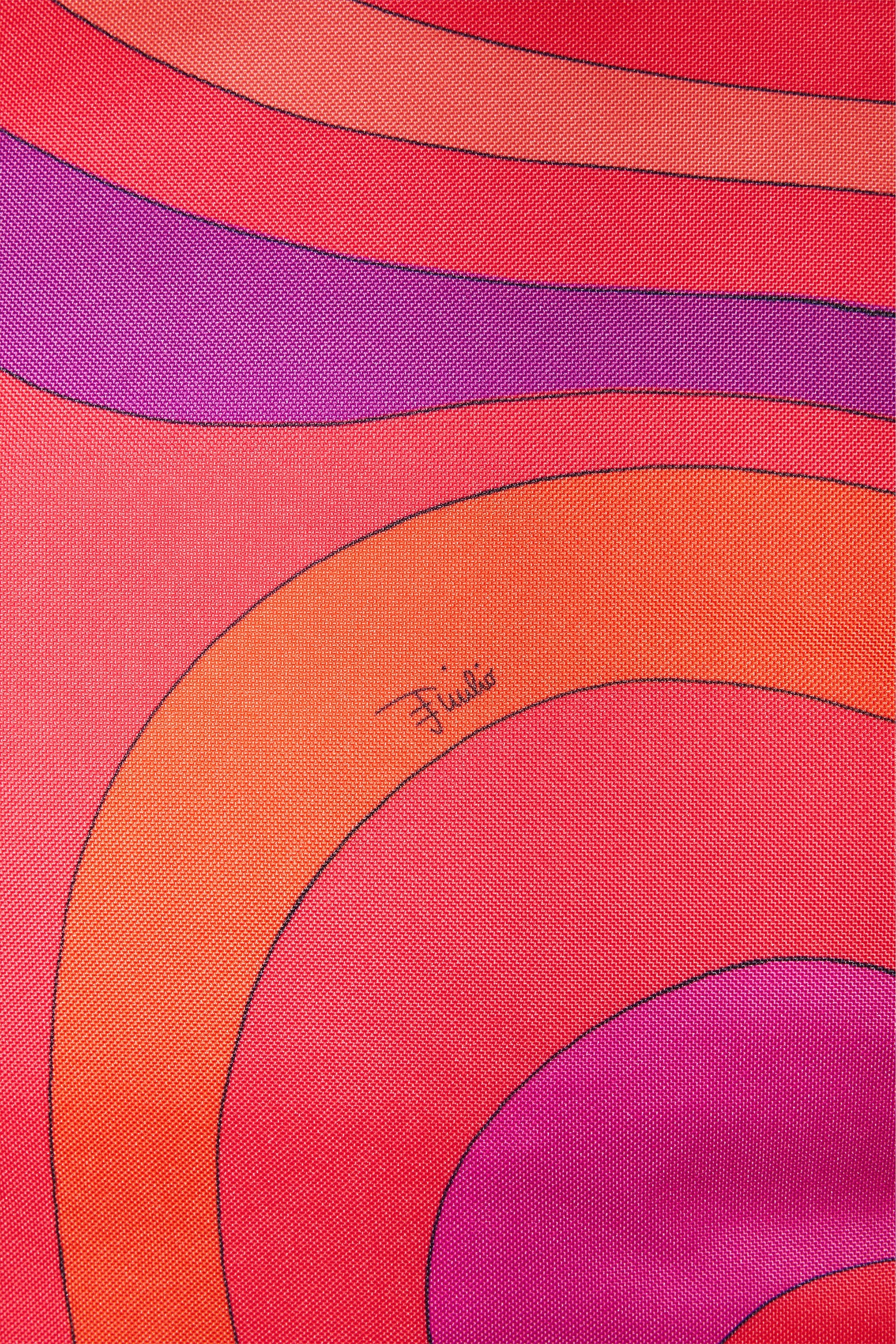 Emilio Pucci Marmo 5HAF305H208 pouf polyester corail fuchsia