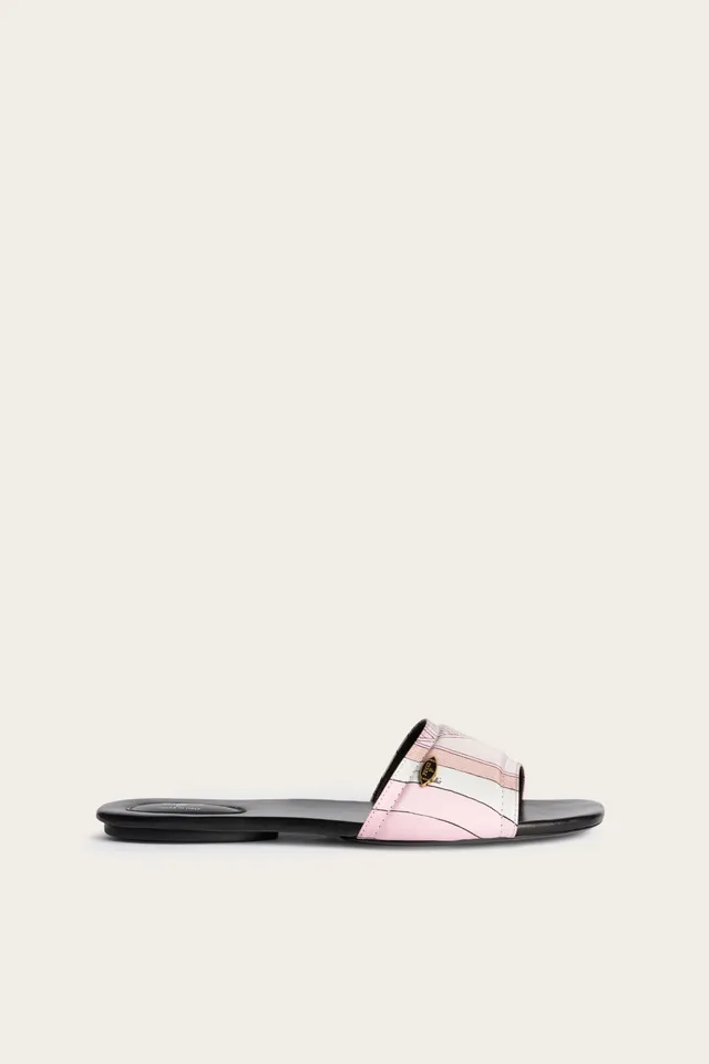 Emilio Pucci Shoes Yummy sandales soie rose nude