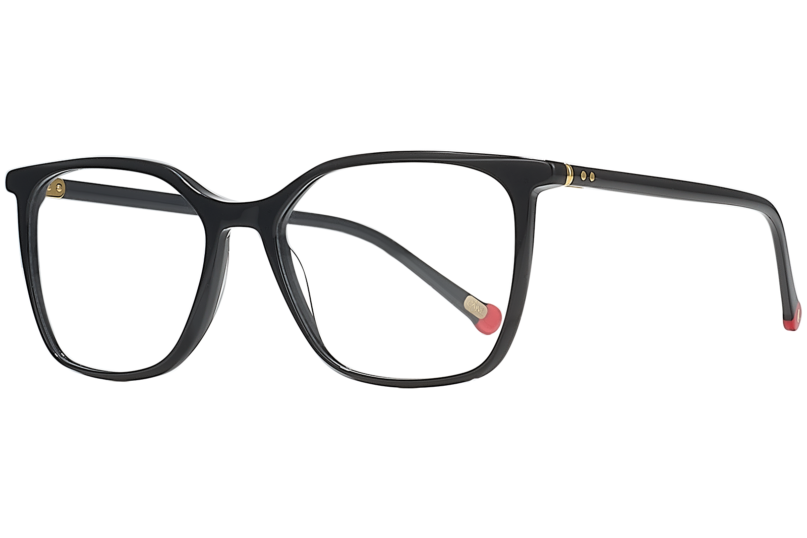 Clémence & Margaux Optiques L'Ecrivaine lunettes de vue noir rectangulaire
