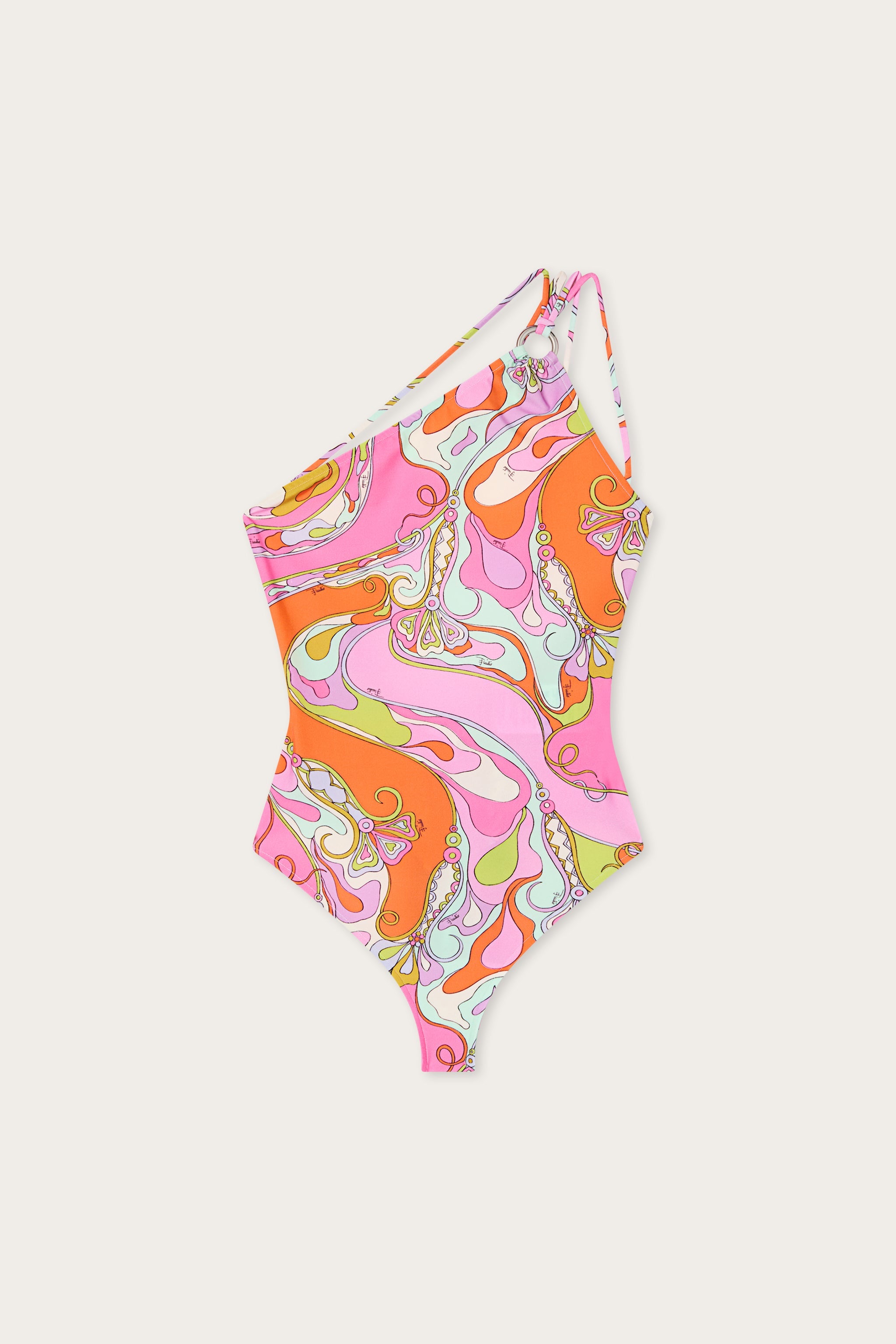 Emilio Pucci Orchidee maillot bain multicolore XS