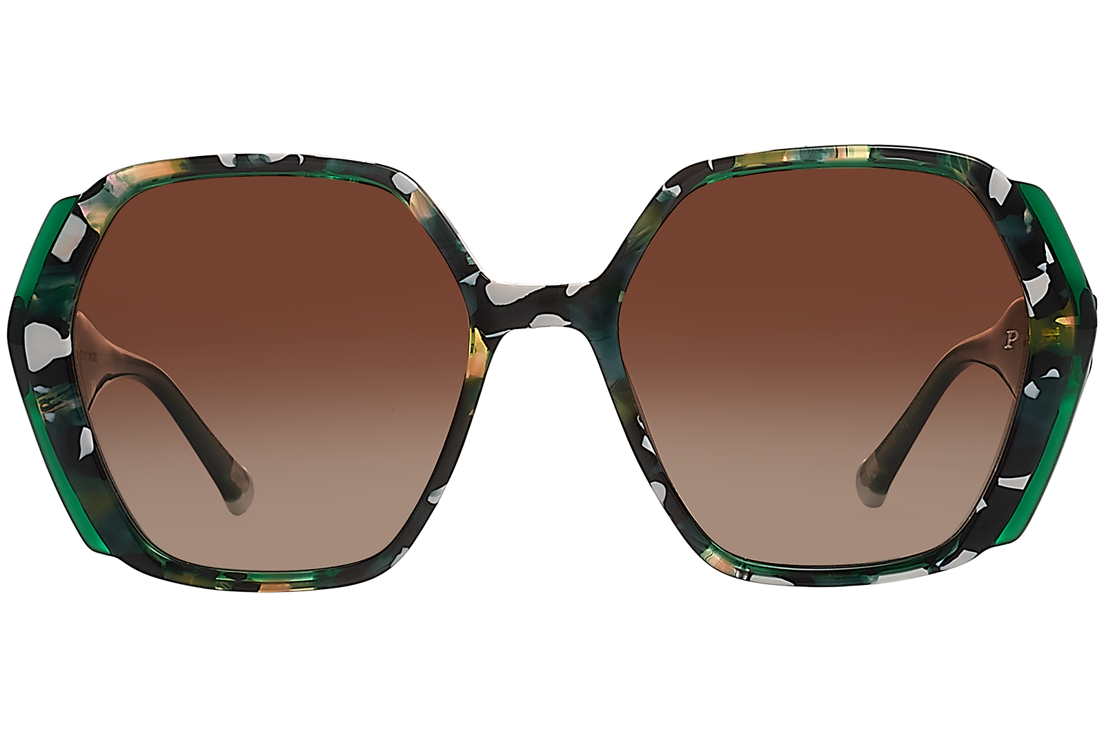 Clémence & Margaux La Miss Kokkino lunettes de soleil Noir & Cristal